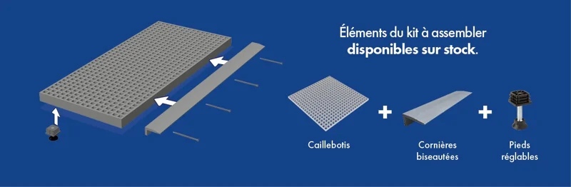 Le caillebotis, un produit parfaitement adapté aux besoins des artisans